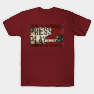 Distressed Film Reel Logo T-Shirt